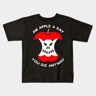 an apple a day Kids T-Shirt